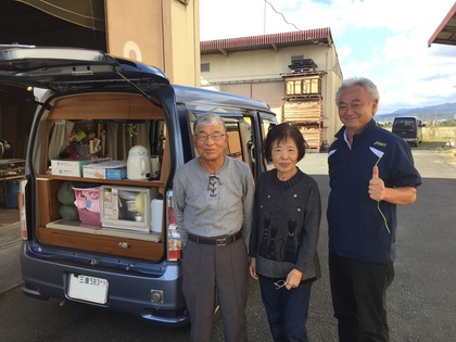 軽キャン 軽自動車 キャンピングカー 福岡 大川 OKワゴン